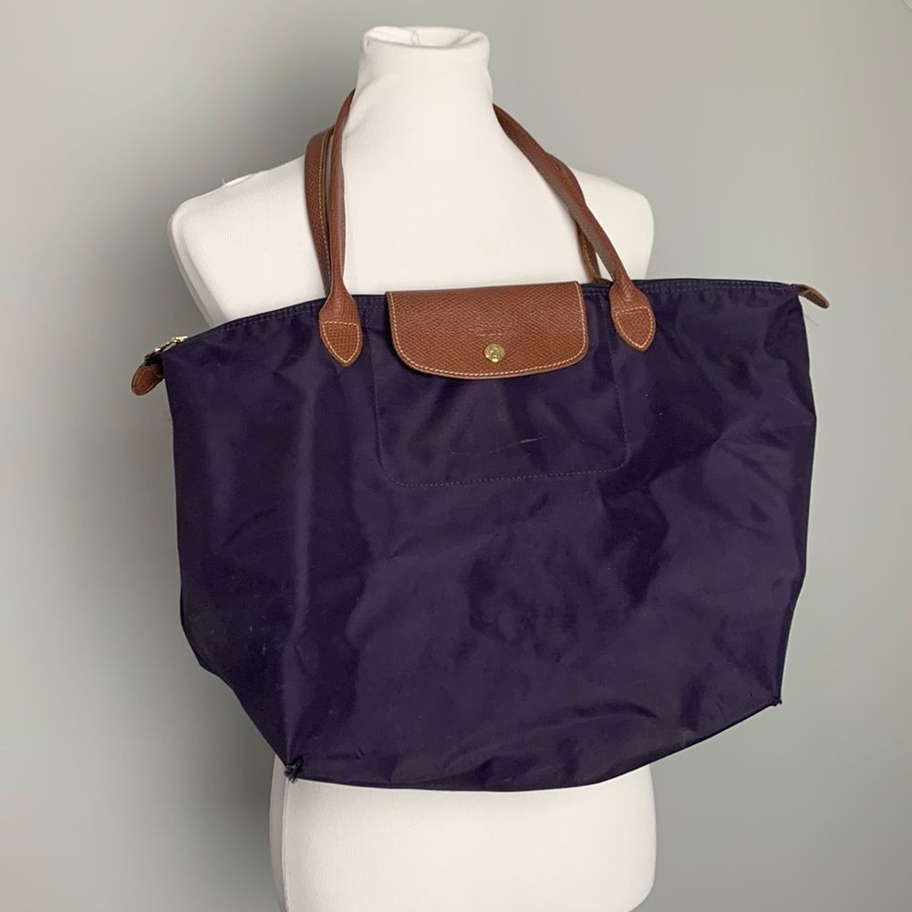 2 Longchamp Le Pliage Tote Bags